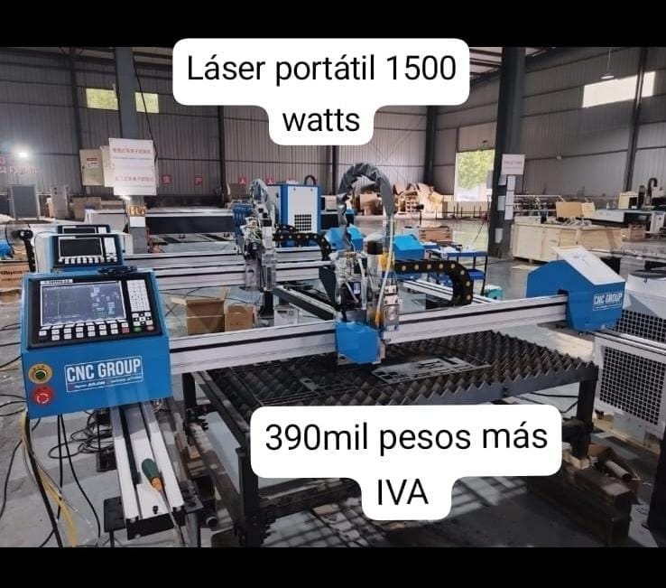 CORTADORA LASER 1500W PORTATIL