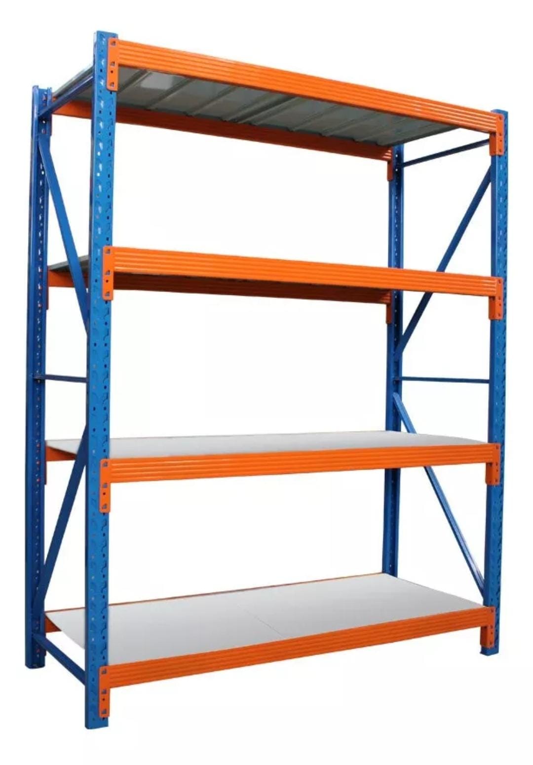 ESTANTERIA INDUSTRIAL 4 NIVELES