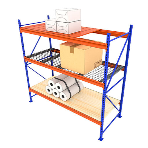 ESTANTERIA INDUSTRIAL 4 NIVELES