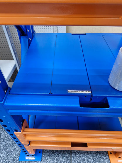 ESTANTERIA INDUSTRIAL 4 NIVELES