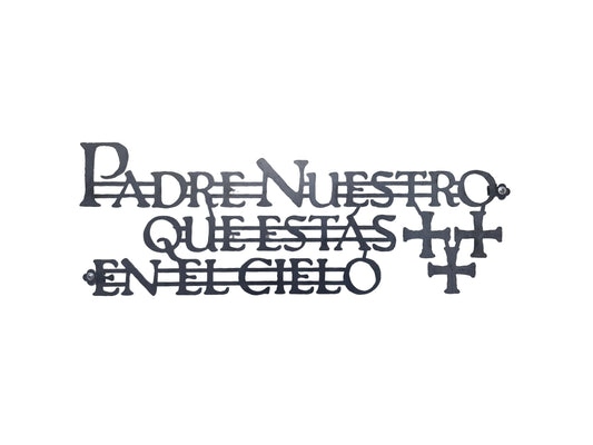 CUADRO PADRE NUESTRO QUE ESTAS EN EL CIELO