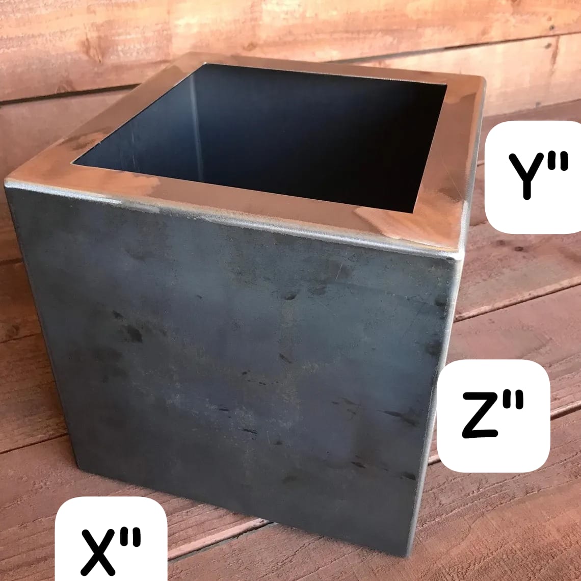 CUBE PLANTER 10" TO 24"